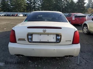 2002 Cadillac DeVille DTS with VIN 1G6KF57972U298182, listed as a Copart auction lot 80925674 with 89,416 mi miles and Salvage Title. Bid and sale history available at carsss.com. Image 6.