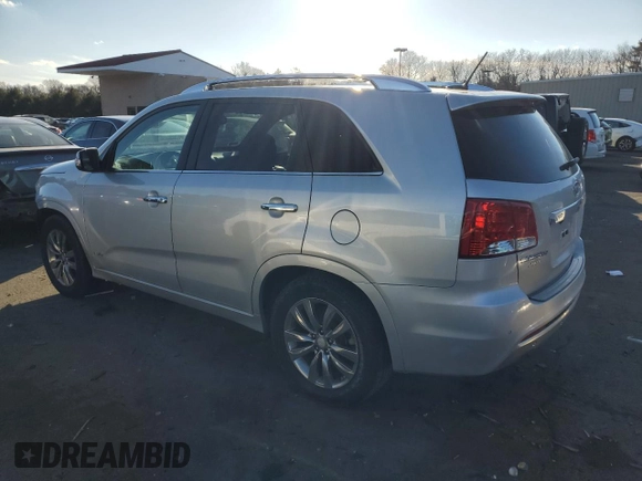 2013 Kia Sorento SX with VIN 5XYKWDA27DG321421, listed as a Copart auction lot 46719875 with 126,382 mi miles and Salvage Title. Bid and sale history available at carsss.com. Image 2.
