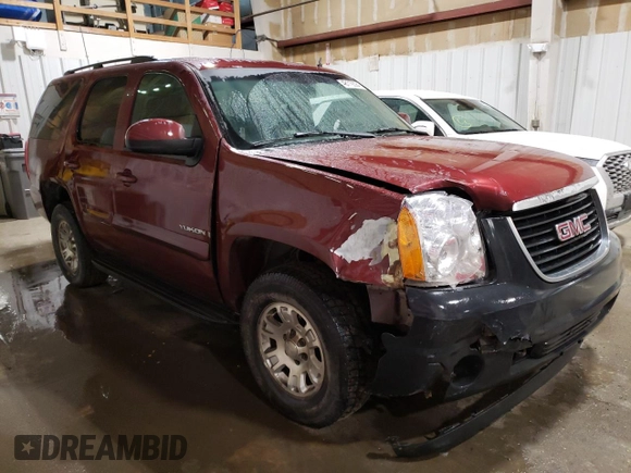 2008 GMC Yukon SLE w/3SB with VIN 1GKFK13058J161525, listed as a Copart auction lot 50884574 with 191,604 mi miles and Salvage Title. Bid and sale history available at carsss.com. Image 4.
