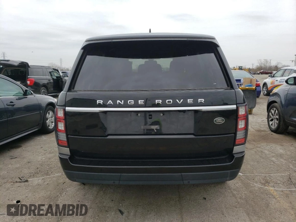 2016 Land Rover Range Rover with VIN SALGR2KF9GA265806, listed as a Copart auction lot 53447015 with 74,393 mi miles and Clean Title. Bid and sale history available at DreamBid. Image 6.