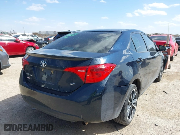 2019 Toyota Corolla L with VIN 2T1BURHE0KC154489, listed as a IAAI auction lot 41840201 with 112,248 mi miles and . Bid and sale history available at DreamBid. Image 4.