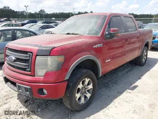 2013 Ford F-150 XL with VIN 1FTFW1ET7DKG25460, listed as a IAAI auction lot 42043591 with 1 mi miles. Bid and sale history available at carsss.com. Image 2.