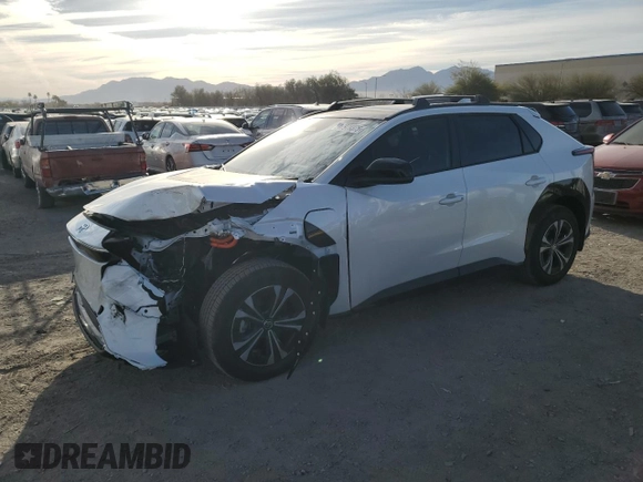 2024 Toyota bZ4X XLE z VIN JTMABACA1RA084605, wystawiony jako Copart lot #47979375 z przebiegiem 5 236 mil mil oraz Szkoda całkowita • Salvage title. Historia ofert i sprzedaży dostępna na DreamBid. Obrazek 1.