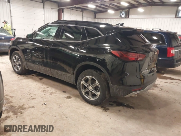 2023 Chevrolet Blazer LT with VIN 3GNKBHR4XPS219288, listed as a IAAI auction lot 41659994 with 13,198 mi miles and . Bid and sale history available at DreamBid. Image 3.