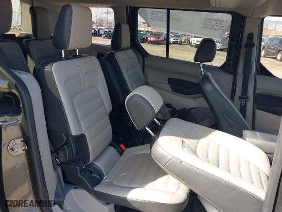 2019 Ford Transit Connect Wagon XLT with VIN NM0GE9F22K1391241, listed as a IAAI auction lot 41601446 with 127,161 mi miles. Bid and sale history available at carsss.com. Image 8.