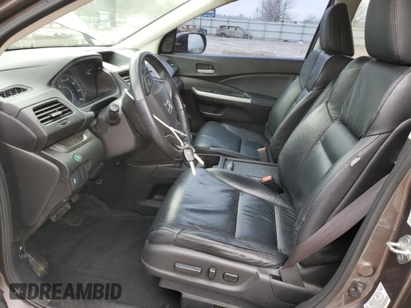 2012 Honda CR-V EX-L with VIN 5J6RM3H73CL009867, listed as a Copart auction lot 52484395 with 172,109 mi miles and Non Repairable. Bid and sale history available at carsss.com. Image 7.