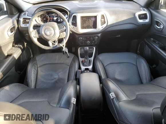 2021 Jeep Compass 80th Anniversary with VIN 3C4NJCEB0MT549124, listed as a Copart auction lot 48938635 with 28,973 mi miles and Salvage Title. Bid and sale history available at carsss.com. Image 8.
