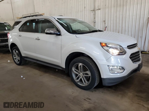 2017 Chevrolet Equinox Premier with VIN 2GNFLGE37H6211834, listed as a Copart auction lot 53741355 with 60,011 mi miles and Salvage Title. Bid and sale history available at carsss.com. Image 4.