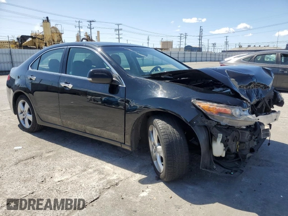 2010 Acura TSX with VIN JH4CU2F62AC009399, listed as a Copart auction lot 50808115 with 114,691 mi miles and Salvage title. Bid and sale history available at DreamBid. Image 4.