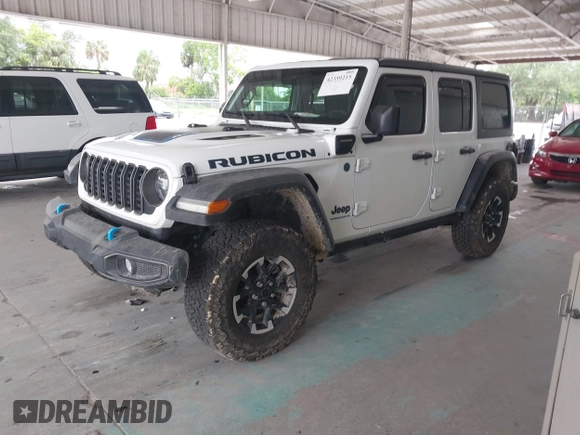 2024 Jeep Wrangler Rubicon X с VIN 1C4RJXR65RW211676, выставлен на аукционе IAAI как лот 42359215 с пробегом 3 143 миль миль и . История ставок и продаж доступна на DreamBid. Изображение 2.
