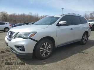 2017 Nissan Pathfinder SL with VIN 5N1DR2MM8HC670501, listed as a Copart auction lot 50887315 with 93,766 mi miles and Clean Title. Bid and sale history available at carsss.com. Image 1.