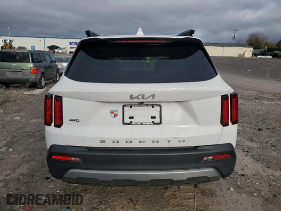 2022 Kia Sorento SX with VIN 5XYRKDLF3NG118070, listed as a Copart auction lot 44022865 with 54,849 mi miles and Salvage Title. Bid and sale history available at carsss.com. Image 6.