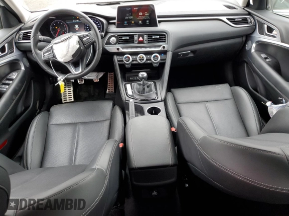 2019 Genesis G70 2.0T Sport with VIN KMTG24LA7KU034969, listed as a Copart auction lot 69801924 with 13,209 mi miles and Salvage Title. Bid and sale history available at carsss.com. Image 8.