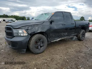 2021 Ram 1500 Tradesman with VIN 1C6RR6FG4MS569102, listed as a Copart auction lot 61089215 with 91,815 mi miles and Non repairable. Bid and sale history available at DreamBid. Image 1.