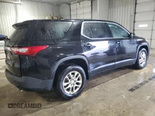2020 Chevrolet Traverse LS with VIN 1GNEVLKW9LJ133162, listed as a Copart auction lot 87523475 with 67,004 mi miles and Salvage Title. Bid and sale history available at carsss.com. Image 3.