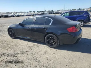 2007 Infiniti G35 Journey with VIN JNKBV61E37M723625, listed as a Copart auction lot 75661494 with 166,448 mi miles and Salvage Title. Bid and sale history available at DreamBid. Image 2.