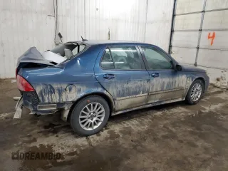 2008 Saab 9-5 with VIN YS3ED49GX83516077, listed as a Copart auction lot 85770424 with 138,623 mi miles and Salvage Title. Bid and sale history available at carsss.com. Image 3.