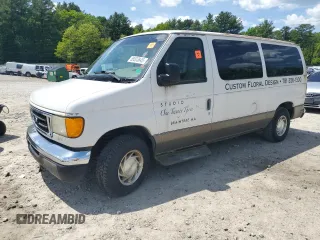 2003 Ford Econoline Passenger XL with VIN 1FMRE11L33HA91631, listed as a Copart auction lot 58503845 with 139,129 mi miles and Clean title. Bid and sale history available at DreamBid. Image 1.
