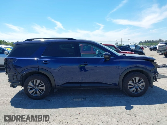 2022 Nissan Pathfinder SV with VIN 5N1DR3BAXNC239233, listed as a IAAI auction lot 41858513 with 32,632 mi miles and . Bid and sale history available at DreamBid. Image 14.