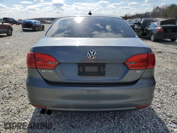 2014 Volkswagen Jetta TDI w/Premium/Nav с VIN 3VWLL7AJ7EM437287, выставлен на аукционе Copart как лот 42388315 с пробегом 169 380 миль миль и Списание • Salvage title. История ставок и продаж доступна на DreamBid. Изображение 6.