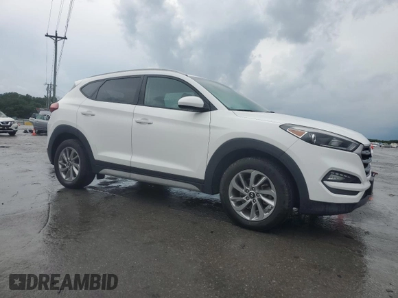 2018 Hyundai Tucson SEL with VIN KM8J3CA46JU738213, listed as a Copart auction lot 59138215 with 136,515 mi miles and Clean title. Bid and sale history available at DreamBid. Image 4.