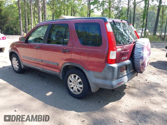 2006 Honda CR-V EX with VIN SHSRD78866U425580, listed as a IAAI auction lot 42227089 with 153,425 mi miles and . Bid and sale history available at carsss.com. Image 3.