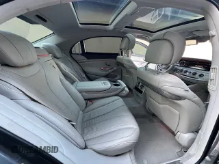 2017 Mercedes-Benz S 550 with VIN WDDUG8FBXHA341129, listed as a Copart auction lot 87124334 with 64,190 mi miles and Clean Title. Bid and sale history available at carsss.com. Image 6.