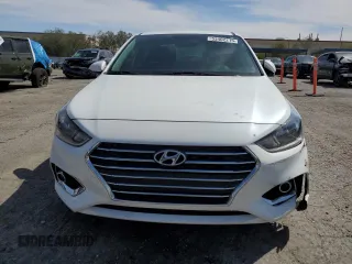 2021 Hyundai Accent SEL with VIN 3KPC24A65ME137515, listed as a Copart auction lot 53402215 with 39,882 mi miles and Salvage title. Bid and sale history available at DreamBid. Image 5.
