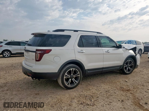 2013 Ford Explorer Sport with VIN 1FM5K8GT1DGB76935, listed as a Copart auction lot 57262655 with 162,325 mi miles and Salvage title. Bid and sale history available at DreamBid. Image 3.