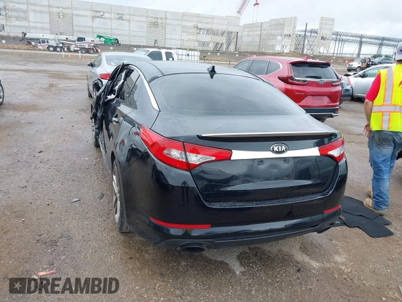 2013 Kia Optima SX with VIN 5XXGR4A64DG207512, listed as a IAAI auction lot 42483528 with 127,748 mi miles and . Bid and sale history available at DreamBid. Image 3.