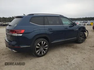 2021 Volkswagen Atlas SE with VIN 1V2PR2CA3MC537162, listed as a Copart auction lot 87914555 with 50,699 mi miles and Clean title. Bid and sale history available at DreamBid. Image 3.