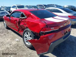 2014 Chevrolet Camaro LS with VIN 2G1FA1E31E9204148, listed as a IAAI auction lot 41822332 with 148,677 mi miles. Bid and sale history available at carsss.com. Image 3.
