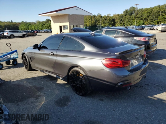 2018 BMW 4 Series 440i xDrive with VIN WBA4W9C5XJAB93877, listed as a Copart auction lot 68871533 with 72,421 mi miles and . Bid and sale history available at DreamBid. Image 2.