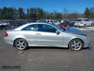 2003 Mercedes-Benz CLK-Class 5.0L with VIN WDBTJ75J03F059702, listed as a IAAI auction lot 41687017 with 185,854 mi miles. Bid and sale history available at carsss.com. Image 13.