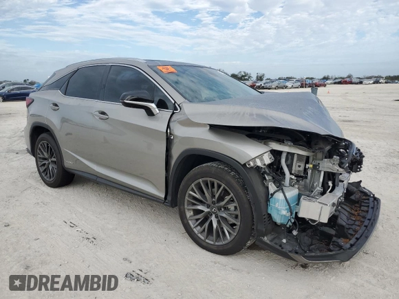 2020 Lexus RX with VIN 2T2YGMDA5LC056188, listed as a Copart auction lot 39981404 with 0 mi miles. Bid and sale history available at carsss.com. Image 4.