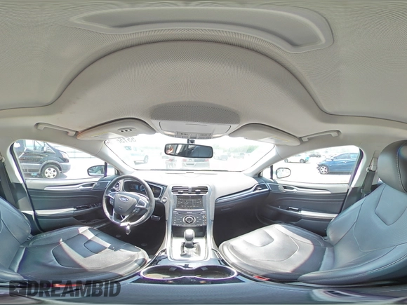 2014 Ford Fusion Titanium с VIN 3FA6P0K90ER363283, выставлен на аукционе Copart как лот 55156795 с пробегом 54 099 миль миль и Списание • Salvage title. История ставок и продаж доступна на DreamBid. Изображение 14.