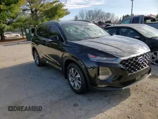 2019 Hyundai Santa Fe Ultimate with VIN 5NMS5CAD4KH127575, listed as a Copart auction lot 70787222 with 49,657 mi miles. Bid and sale history available at carsss.com. Image 12.