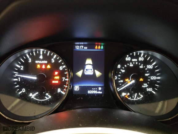 2020 Nissan Rogue Sport S with VIN JN1BJ1CV9LW544715, listed as a Copart auction lot 42587285 with 82,096 mi miles and Salvage Title. Bid and sale history available at carsss.com. Image 9.