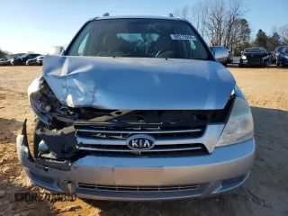 2007 Kia Sedona with VIN KNDMB133676139354, listed as a Copart auction lot 88215955 with 186,600 mi miles and Salvage Title. Bid and sale history available at carsss.com. Image 5.
