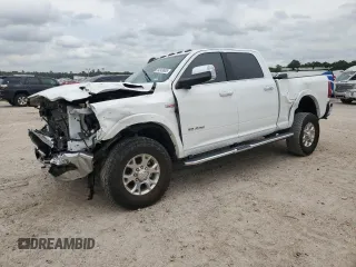 2022 Ram 2500 Laramie with VIN 3C6UR5FJ3NG219405, listed as a Copart auction lot 54243655 with 9,213 mi miles and Salvage Title. Bid and sale history available at carsss.com. Image 1.