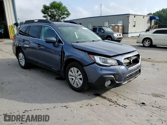 2018 Subaru Outback Premium with VIN 4S4BSAFC3J3289932, listed as a Copart auction lot 62462725 with 54,364 mi miles and Salvage title. Bid and sale history available at DreamBid. Image 13.