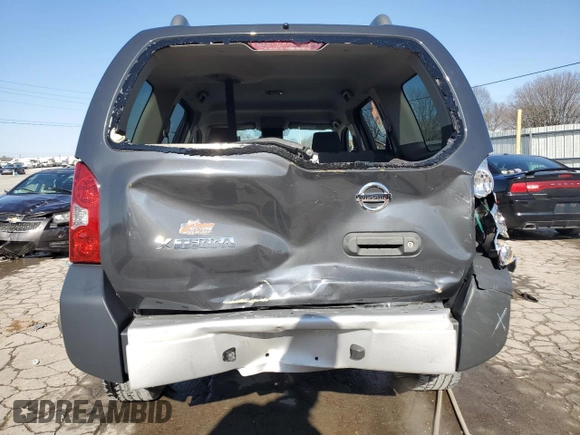 2015 Nissan Xterra S with VIN 5N1AN0NU4FN666822, listed as a Copart auction lot 42741445 with 151,220 mi miles and Salvage Title. Bid and sale history available at DreamBid. Image 6.