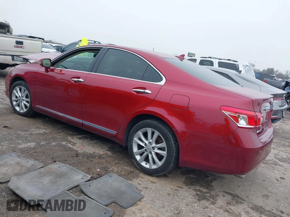 2010 Lexus ES with VIN JTHBK1EGXA2382573, listed as a IAAI auction lot 41652394 with 244,401 mi miles and . Bid and sale history available at carsss.com. Image 3.