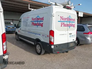 2019 Ford Transit with VIN 1FTYR2CM1KKA87353, listed as a IAAI auction lot 42074425 with 147,825 mi miles. Bid and sale history available at carsss.com. Image 3.