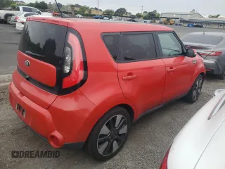 2015 Kia Soul + with VIN KNDJX3A58F7759409, listed as a Copart auction lot 54957485 with 119,899 mi miles and Clean Title. Bid and sale history available at DreamBid. Image 3.