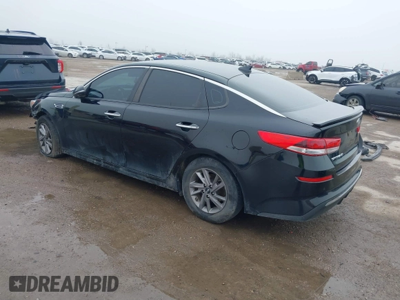 2020 Kia Optima LX with VIN 5XXGT4L36LG401025, listed as a IAAI auction lot 41636121 with 79,305 mi miles. Bid and sale history available at carsss.com. Image 3.