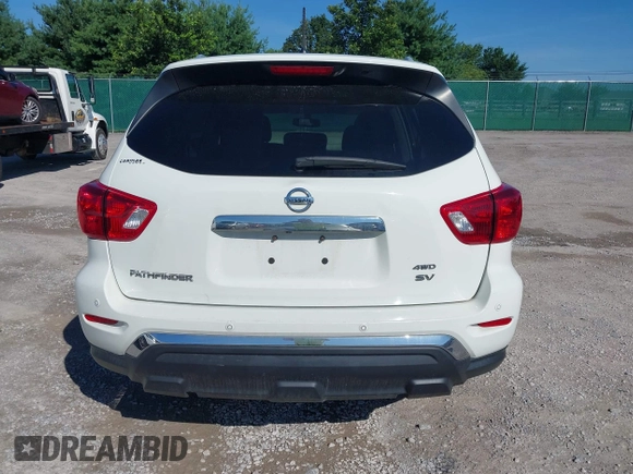 2018 Nissan Pathfinder Platinum with VIN 5N1DR2MM8JC661481, listed as a IAAI auction lot 42651882 with 83,591 mi miles and . Bid and sale history available at DreamBid. Image 16.