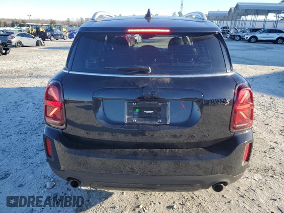 2023 MINI Countryman Cooper S with VIN WMZ83BR07P3P82007, listed as a Copart auction lot 88373725 with 22,099 mi miles and Salvage title. Bid and sale history available at DreamBid. Image 6.