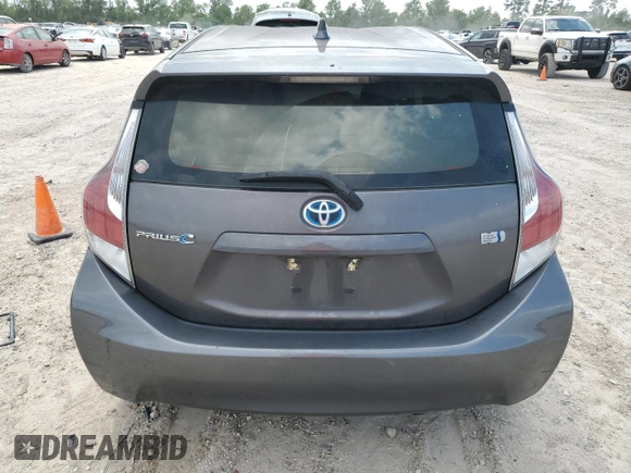 2015 Toyota Prius One with VIN JTDKDTB34F1581432, listed as a Copart auction lot 54947155 with 109,456 mi miles and Salvage Title. Bid and sale history available at carsss.com. Image 6.