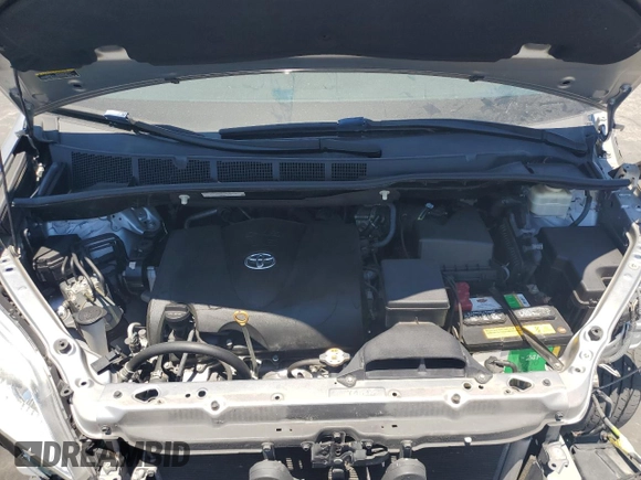 2017 Toyota Sienna XLE Auto Access Seat with VIN 5TDYZ3DC7HS851736, listed as a Copart auction lot 62350585 with 71,833 mi miles and Salvage title. Bid and sale history available at DreamBid. Image 12.
